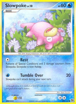 Slowpoke (082/106) [Great Encounters] Reverse Holofoil - Common