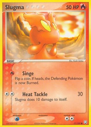 Slugma (077/109) [Team Rocket Returns] Reverse Holofoil - Common