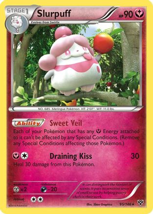 Slurpuff (095/146) [XY Base Set] Holofoil - Holo Rare