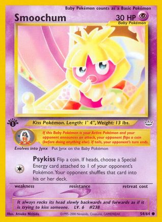 Smoochum (054/64) [Neo Revelation] 1st Edition - Common