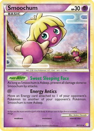 Smoochum (030/123) [HeartGold SoulSilver] Reverse Holofoil - Rare