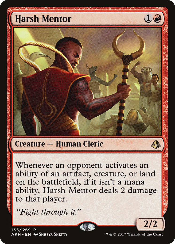 Harsh Mentor (AKH-135) [Amonkhet] Foil