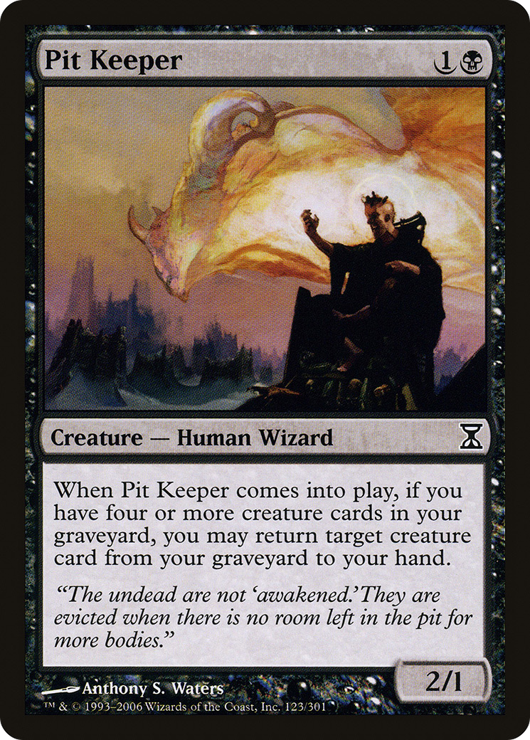 Pit Keeper (TSP-123) [Time Spiral]