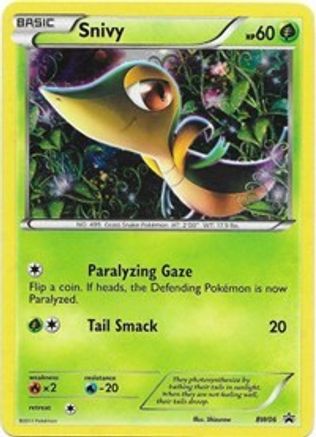 Snivy - BW06 (BW06/101) [Black and White Promos] Holofoil - Promo
