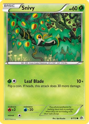 Snivy (006/113) [Legendary Treasures] - Common