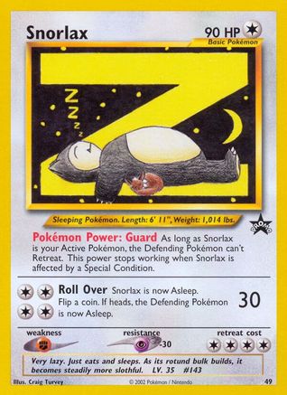 Snorlax (049/53) [WoTC Promo] - Promo