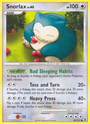Snorlax (081/111) [Rising Rivals] - Common