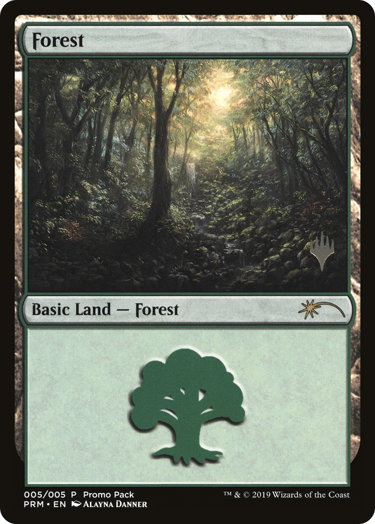 Forest (PPM20-005) [Promo Pack: M20 Promo Packs] Foil