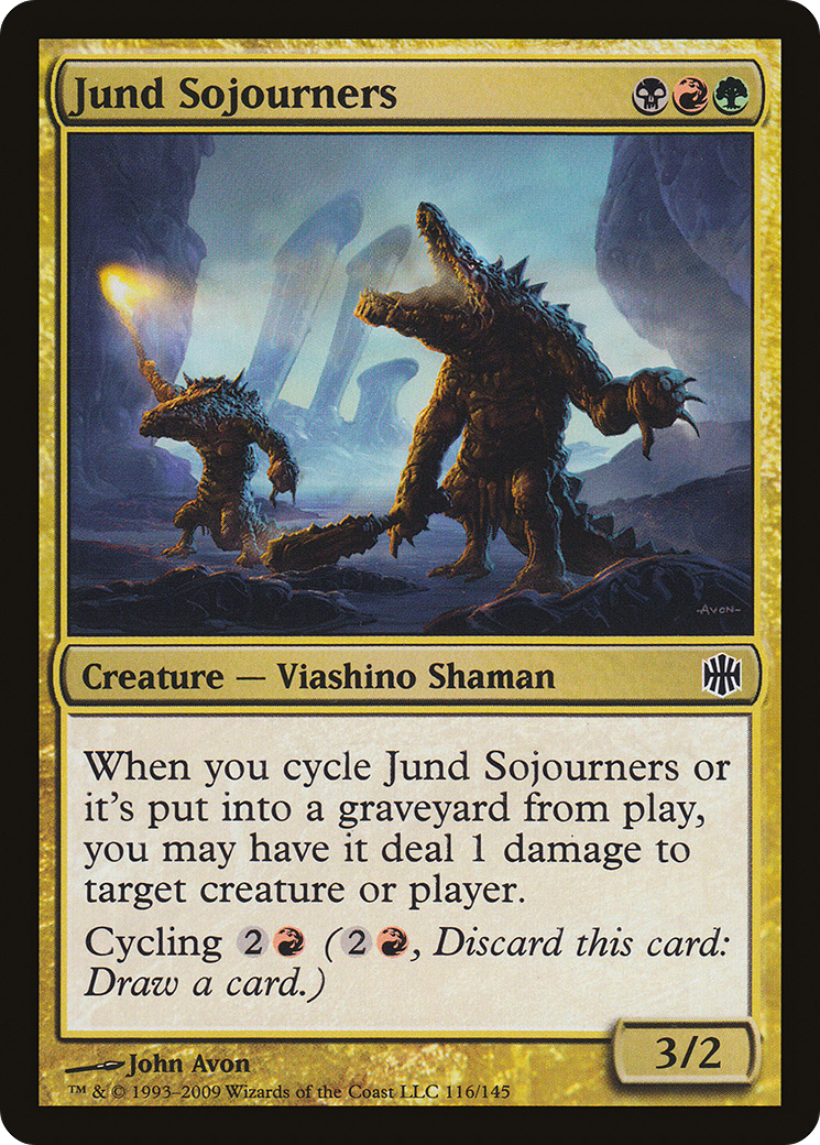 Jund Sojourners (ARB-116) [Alara Reborn] Foil