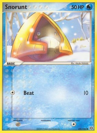 Snorunt (64/106) [Emerald] Reverse Holofoil - Common