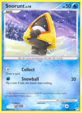 Snorunt (100/123) [Mysterious Treasures] Reverse Holofoil - Common