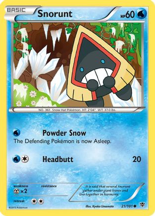 Snorunt (021/101) [Plasma Blast] - Common