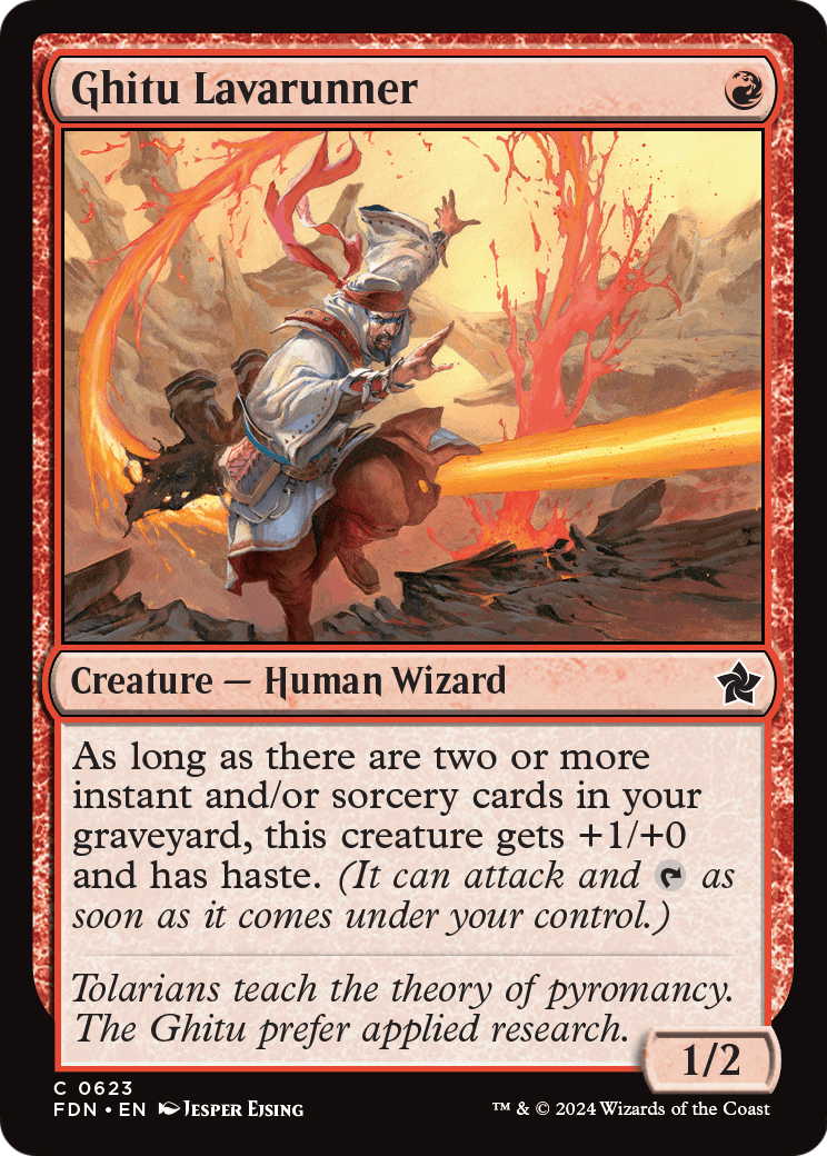 Ghitu Lavarunner (FDN-623) [Foundations]