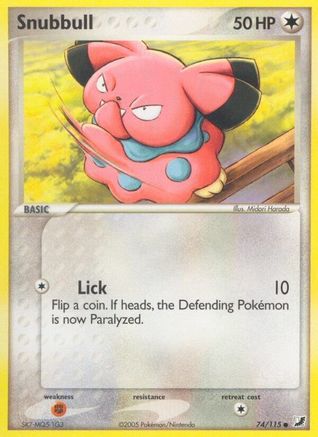 Snubbull (074/115) [Unseen Forces] - Common