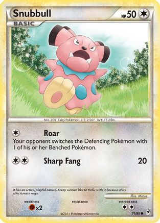 Snubbull (71/95) [Call of Legends] - Common