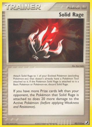 Solid Rage (92/115) [Unseen Forces] - Uncommon