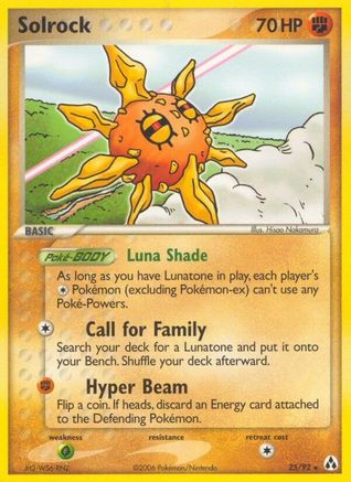 Solrock (25/92) [Legend Maker] - Rare