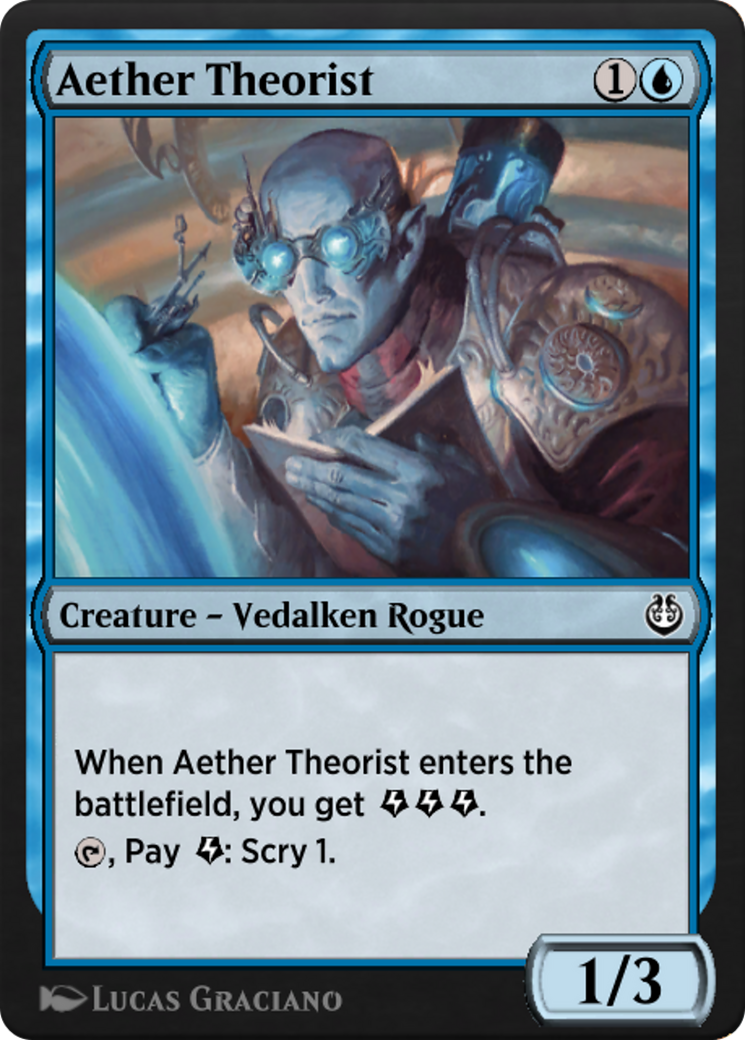 Aether Theorist (KLR-040) [Kaladesh Remastered]