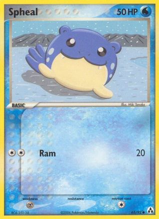 Spheal (065/92) [Legend Maker] - Common