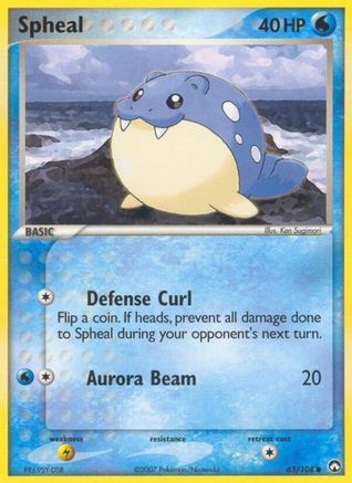 Spheal (065/108) [Power Keepers] Reverse Holofoil - Common