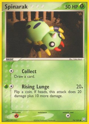 Spinarak (078/109) [Team Rocket Returns] - Common