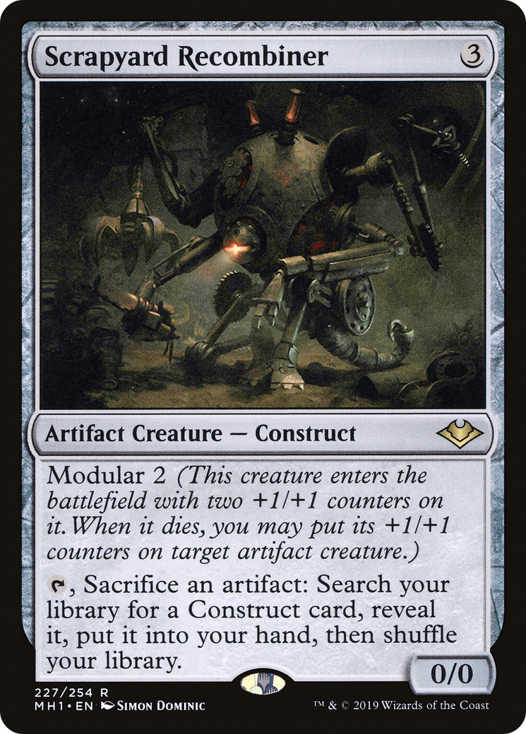 Scrapyard Recombiner (MH1-227) [Modern Horizons] Foil