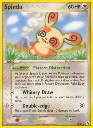 Spinda (26/92) [Legend Maker] Reverse Holofoil - Rare