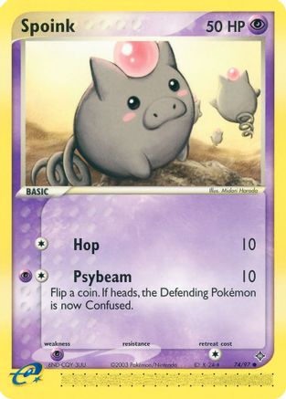 Spoink (74/97) [Dragon] - Common