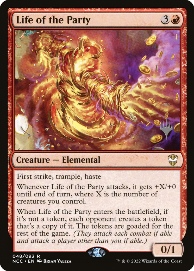 Life of the Party (PPSNC-048) [Promo Pack: New Capenna Commander Promos] Foil