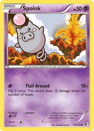 Spoink (059/149) [Boundaries Crossed] - Common