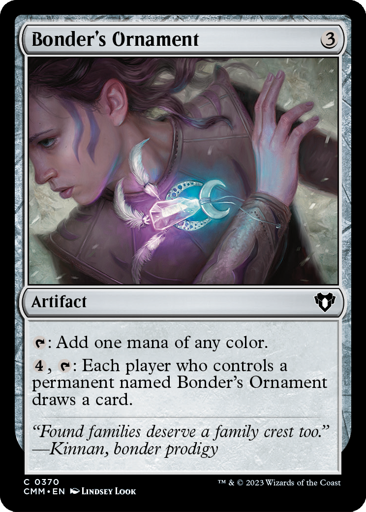 Bonder's Ornament (CMM-370) [Commander Masters] Foil