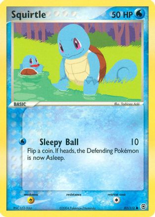 Squirtle (082/112) [FireRed & LeafGreen] - Common