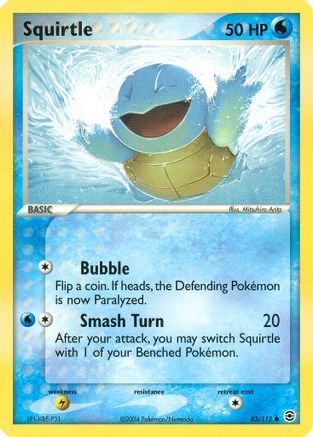 Squirtle (083/112) [FireRed & LeafGreen] - Common