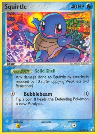 Squirtle (064/100) [Crystal Guardians] - Common