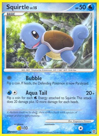 Squirtle (112/132) [Secret Wonders] Reverse Holofoil - Common
