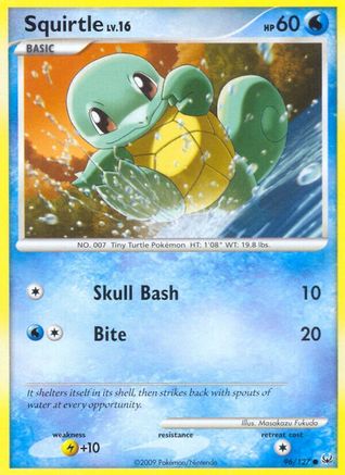 Squirtle (096/127) [Platinum] Reverse Holofoil - Common