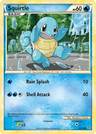 Squirtle (063/95) [Unleashed] Reverse Holofoil - Common