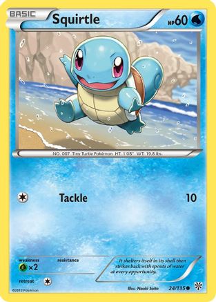 Squirtle (024/135) [Plasma Storm] - Common