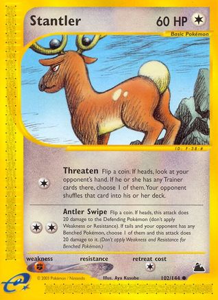 Stantler (102/144) [Skyridge] - Common