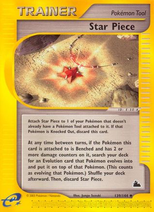 Star Piece (139/144) [Skyridge] - Uncommon