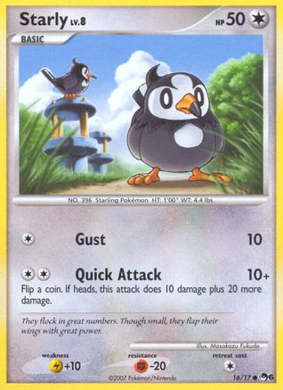 Starly (16/17) [POP Series 6] - Common