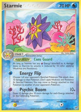 Starmie (48/107) [Deoxys] Reverse Holofoil - Uncommon