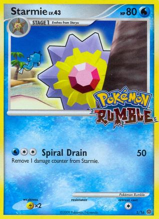 Starmie (5/16) [Rumble] - Promo