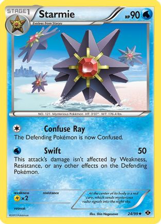 Starmie (24/99) [Next Destinies] Reverse Holofoil - Uncommon