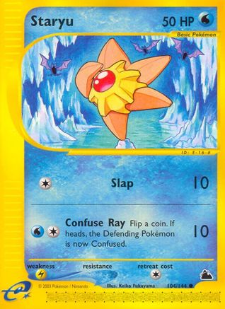 Staryu (104/144) [Skyridge] - Common