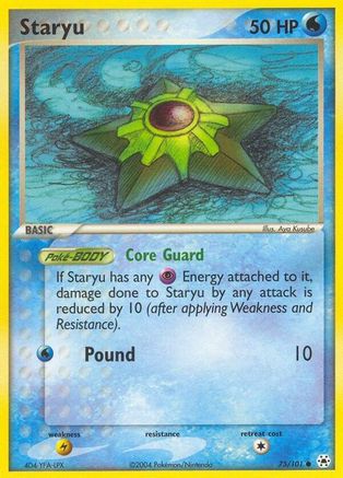 Staryu (75/101) [Hidden Legends] Reverse Holofoil - Common