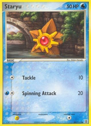 Staryu (084/113) [Delta Species] Reverse Holofoil - Common