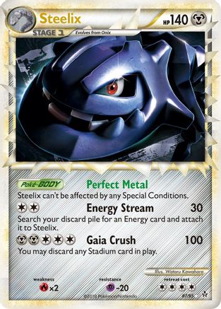 Steelix (Prime) (87/95) [Unleashed] Holofoil - Ultra Rare