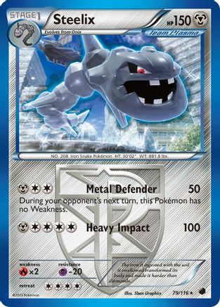 Steelix (Team Plasma) (079/116) [Plasma Freeze] Reverse Holofoil - Rare