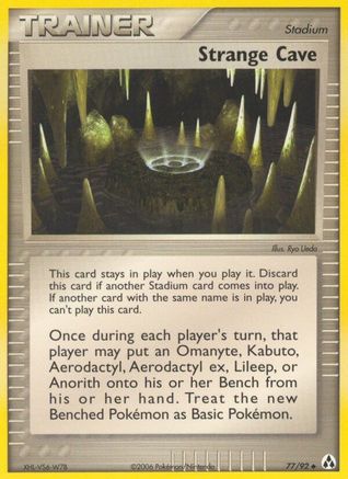 Strange Cave (77/92) [Legend Maker] Reverse Holofoil - Uncommon